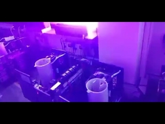 Vidéo de test du système de durcissement par LED UV avant l'expédition